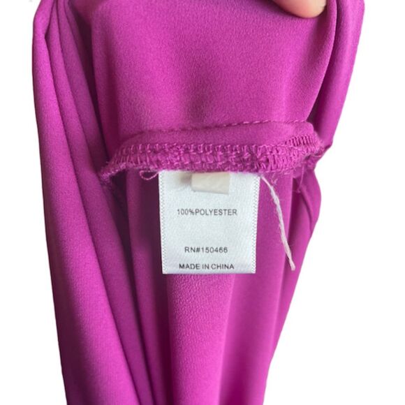 Pixley Zania stud detail blouse MAGENTA SIZE 2X - Picture 9 of 9